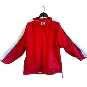 Vintage Eastbay Men's Windbreaker Pullover Red Size 2XL‎